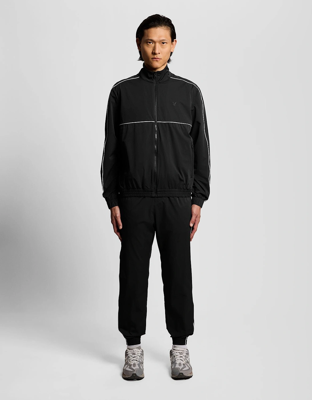 Lyle And Scott Men's Black Piped Track Pants  29/28/32 Xs