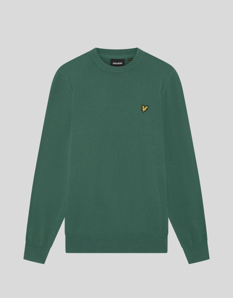 Cotton Crew Neck Jumper