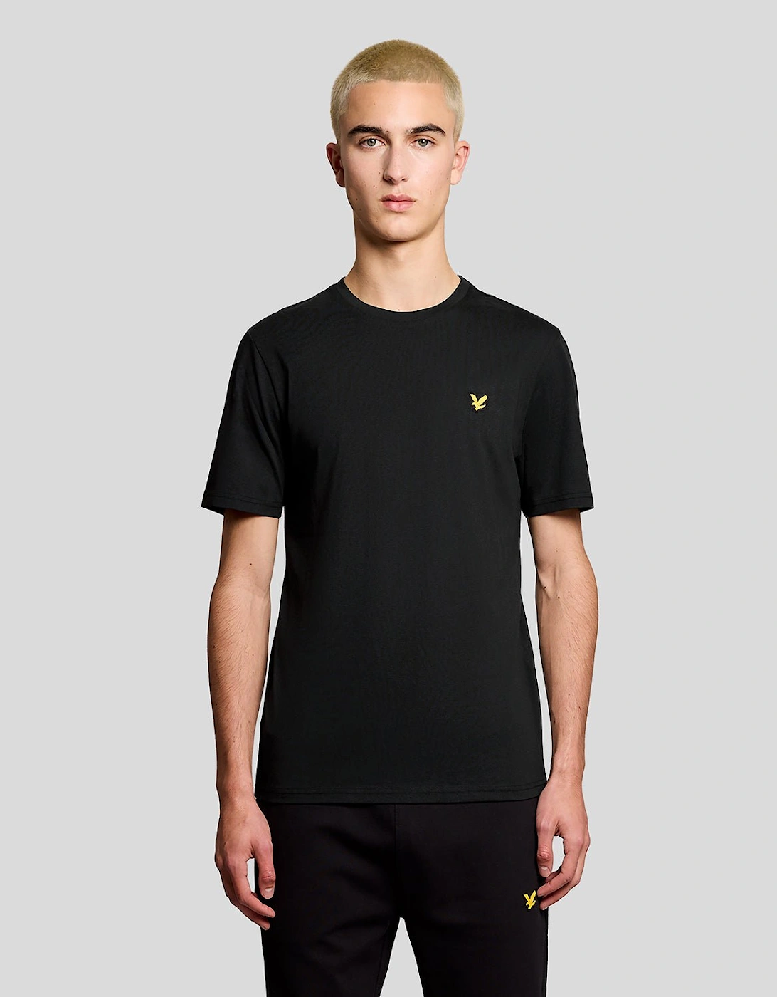 Lyle And Scott Men's Black Sports T-Shirt - Size 34