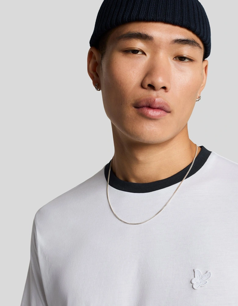 Superfine Cotton Contrast T-Shirt