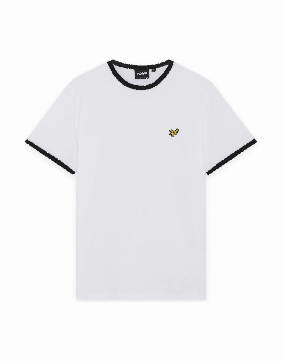 Ringer Cotton Crew Neck T-Shirt