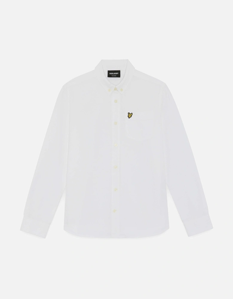 Cotton Button Down Oxford Shirt