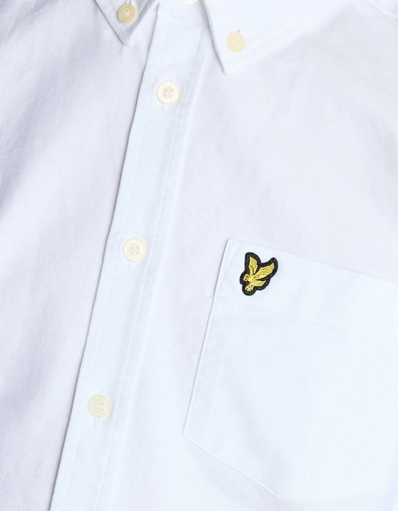 Cotton Button Down Oxford Shirt