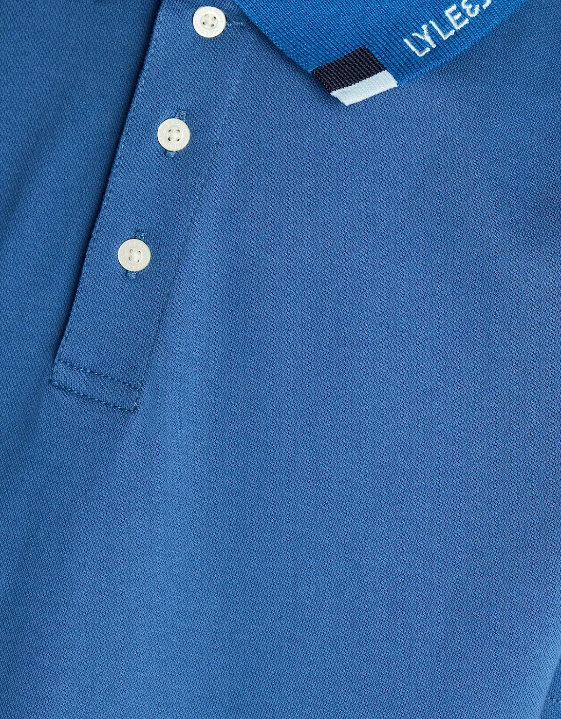 Tipped Logo Polo Shirt
