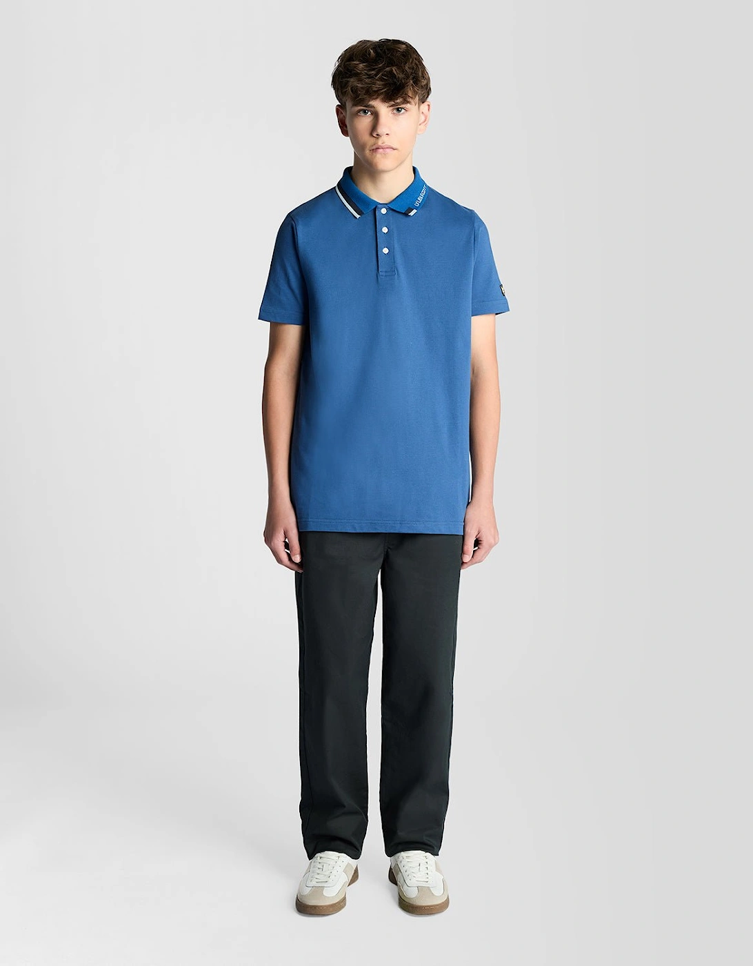 Tipped Logo Polo Shirt