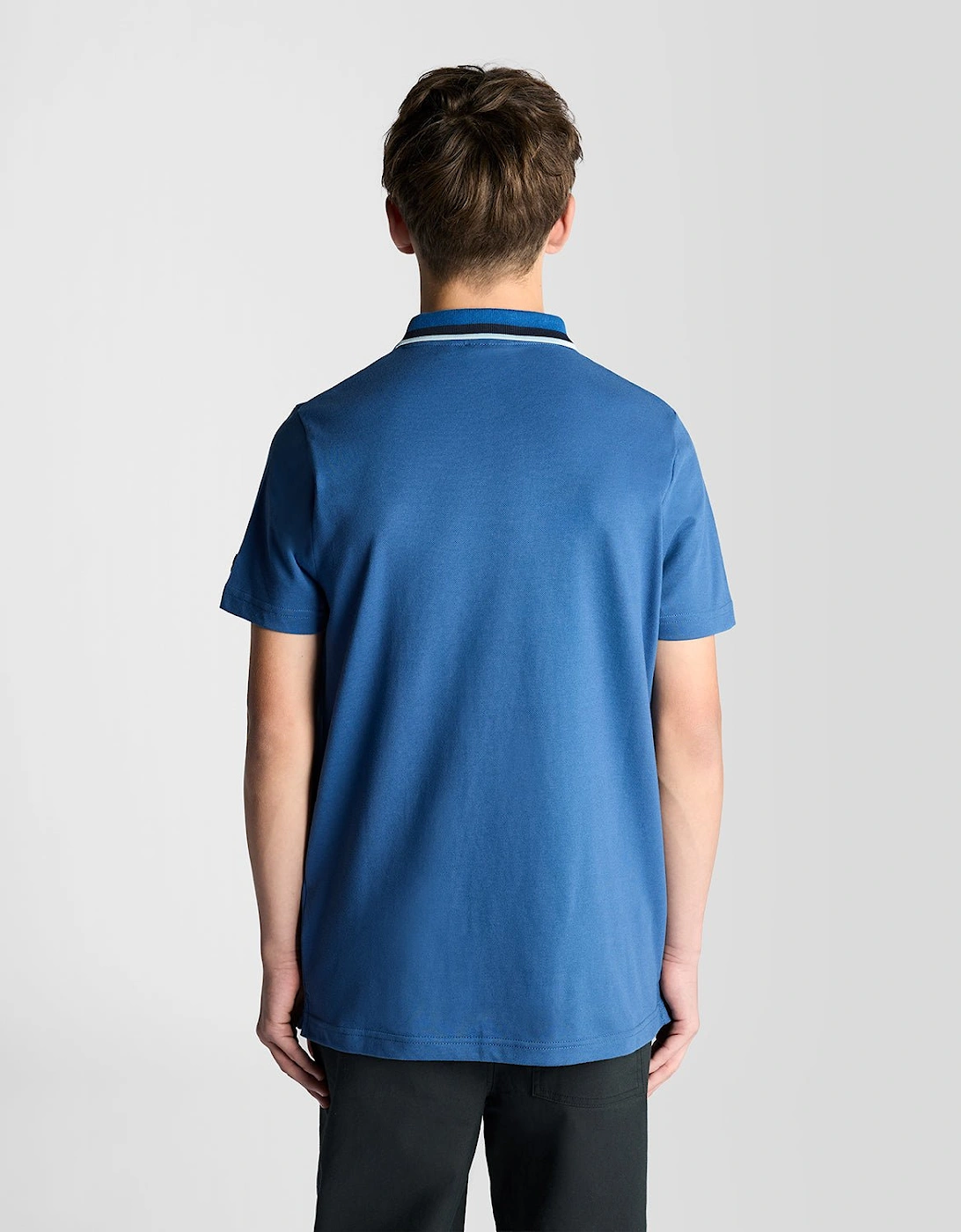Tipped Logo Polo Shirt