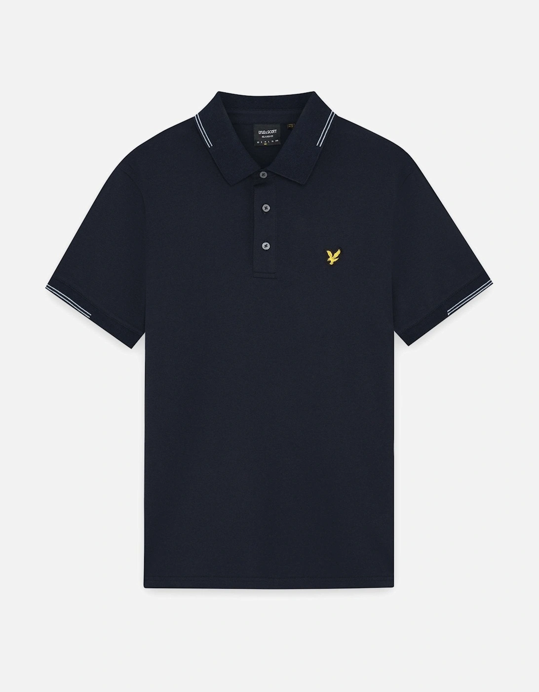 Fine Cotton Tipped Polo Shirt
