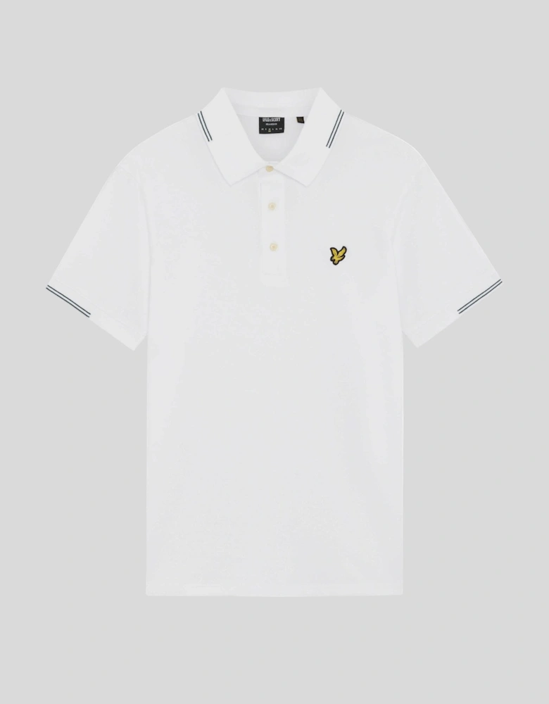 Fine Cotton Tipped Polo Shirt