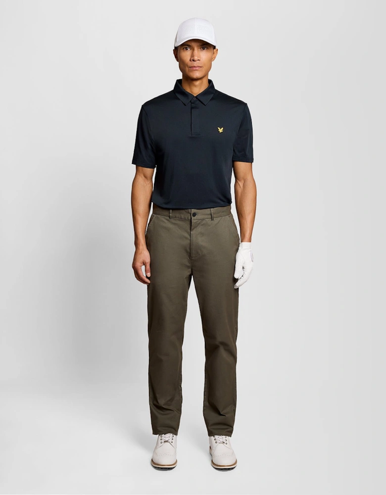 Concealed Placket Polo Shirt