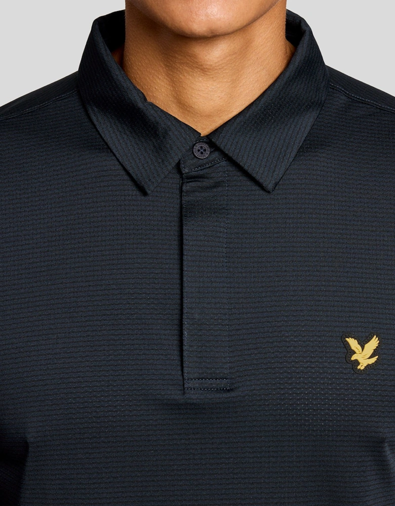 Concealed Placket Polo Shirt