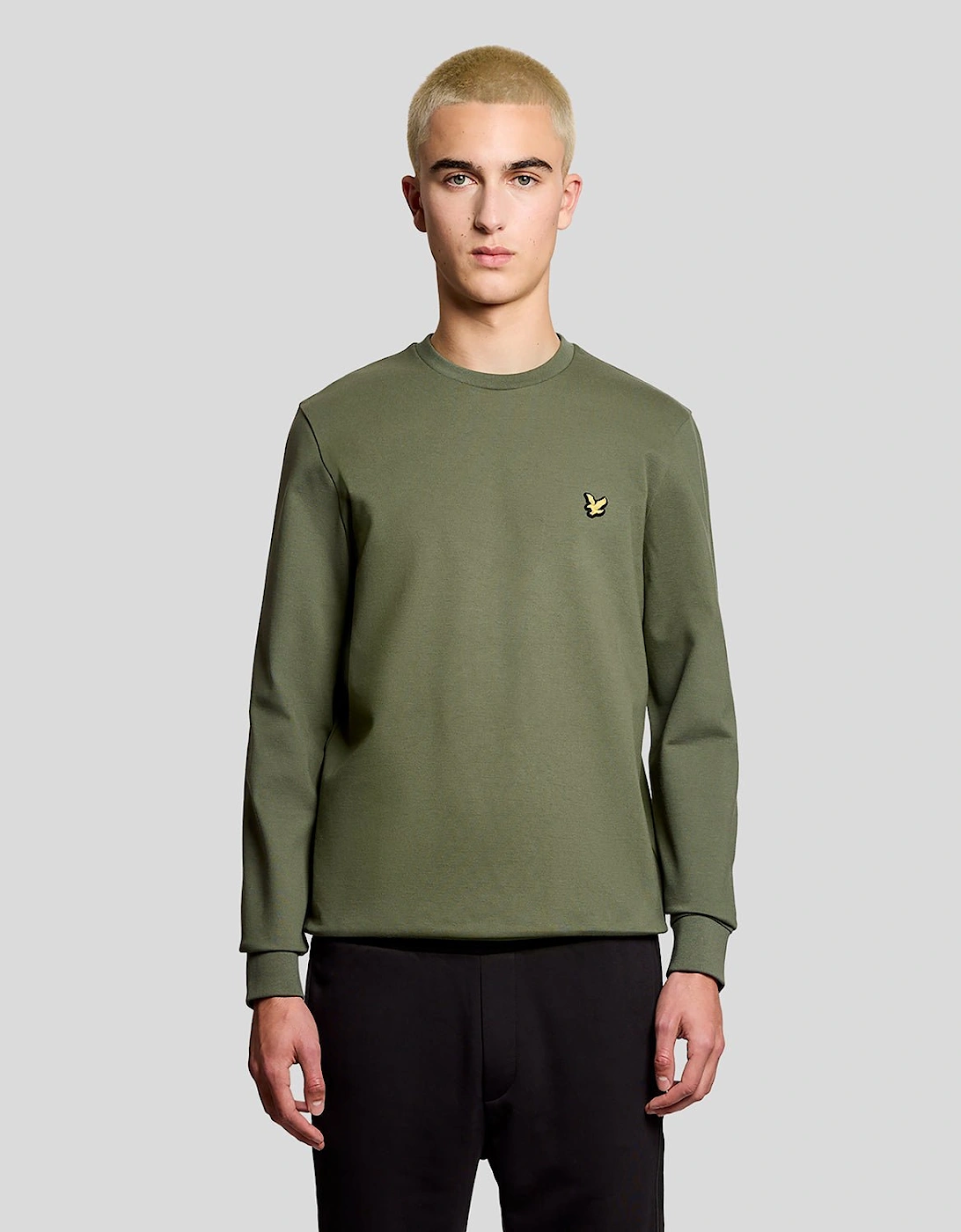 Lyle And Scott Men's Tan Sports Lightweight Sweatshirt  Xxl
