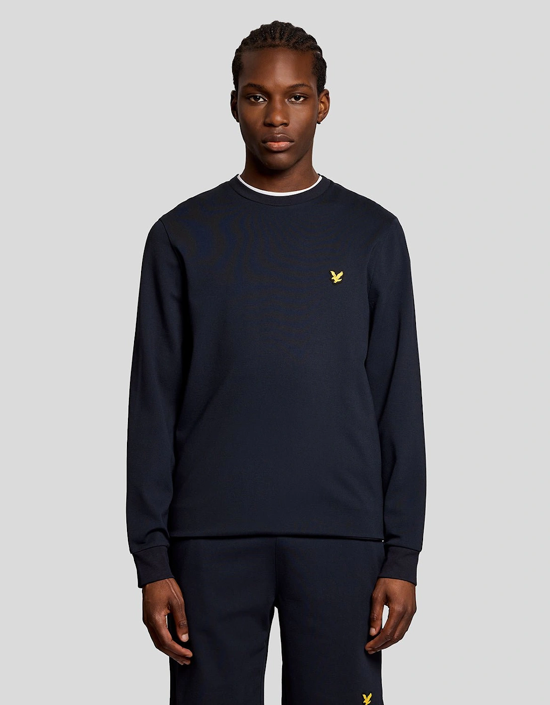 Lyle And Scott Men's Black Sports Lightweight Sweatshirt  M