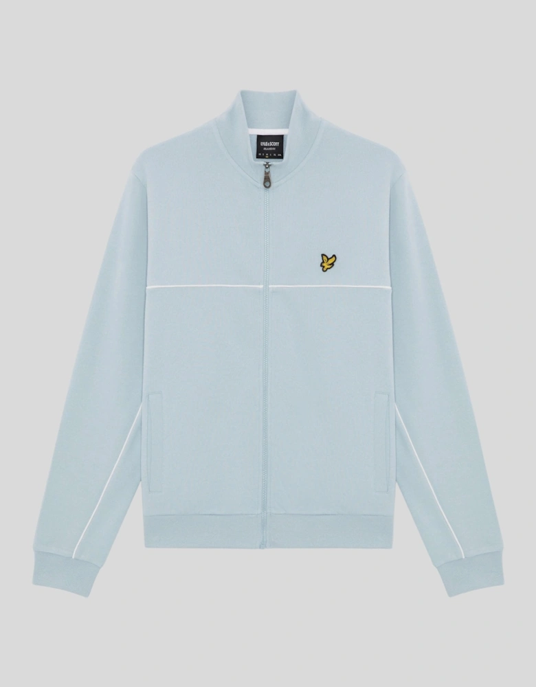Piped Full Zip Track Top