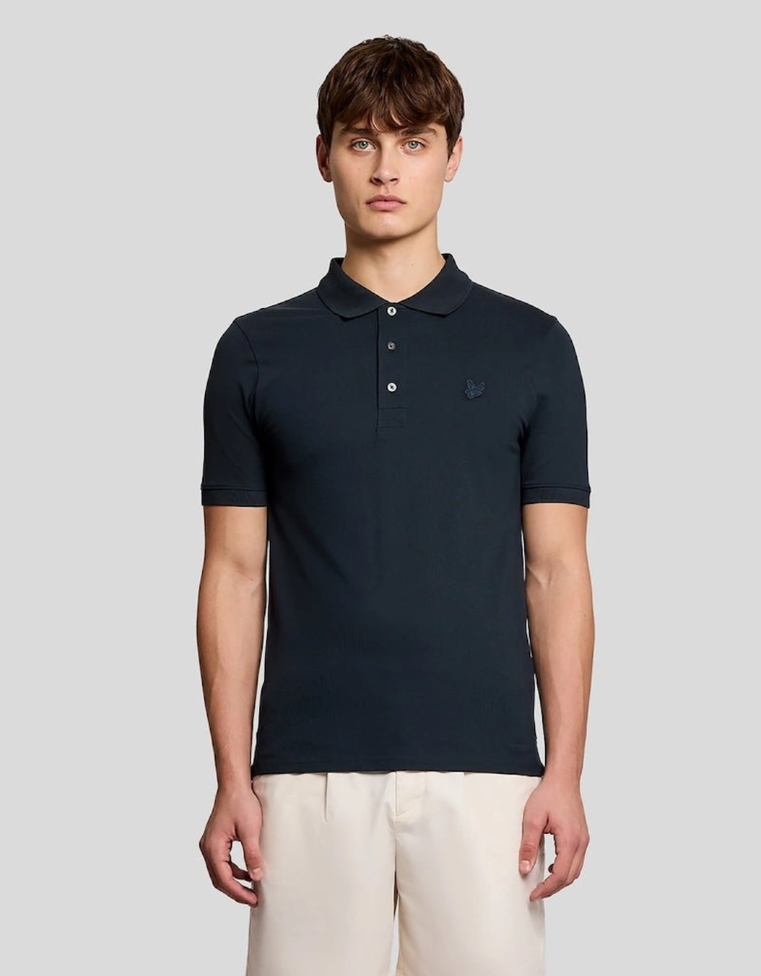 Lyle And Scott Men's Black Superfine Cotton Polo Shirt  42 Xl