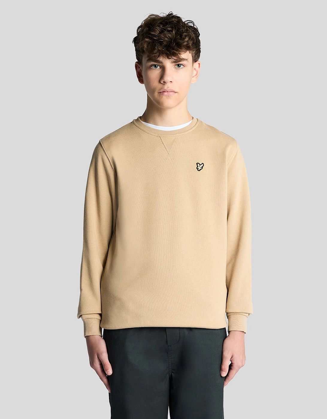 Lyle And Scott Boys 'S Cotton Crew Neck Sweatshirt - Size: 10 Years/11 Years Kids