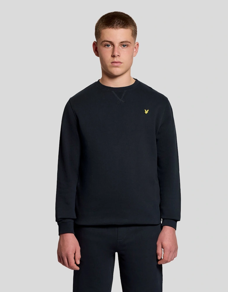 Cotton Crew Neck Sweatshirt