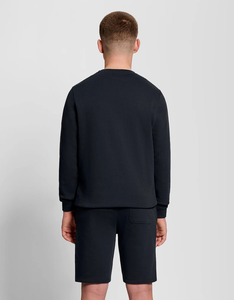 Cotton Crew Neck Sweatshirt