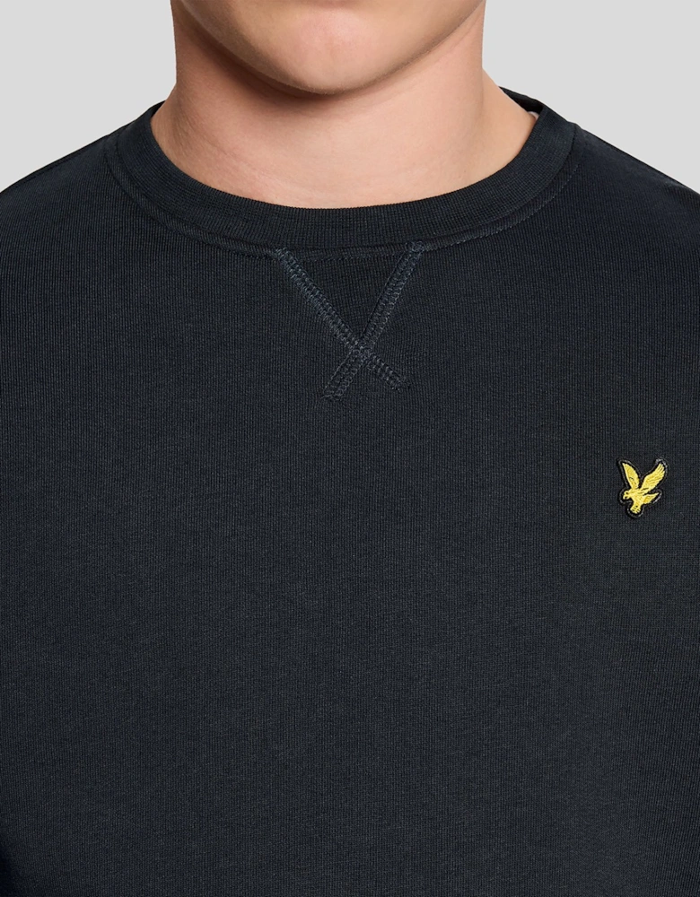 Cotton Crew Neck Sweatshirt