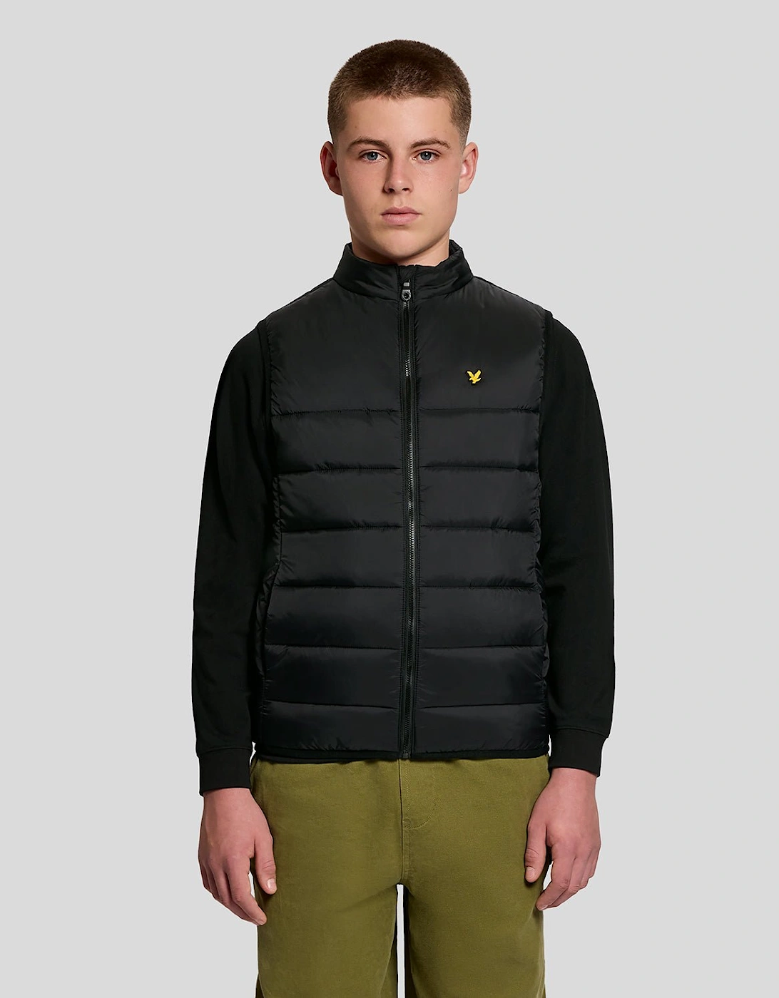 Lyle & Scott Lyle And Scott Boy's Sports Gilet - Black