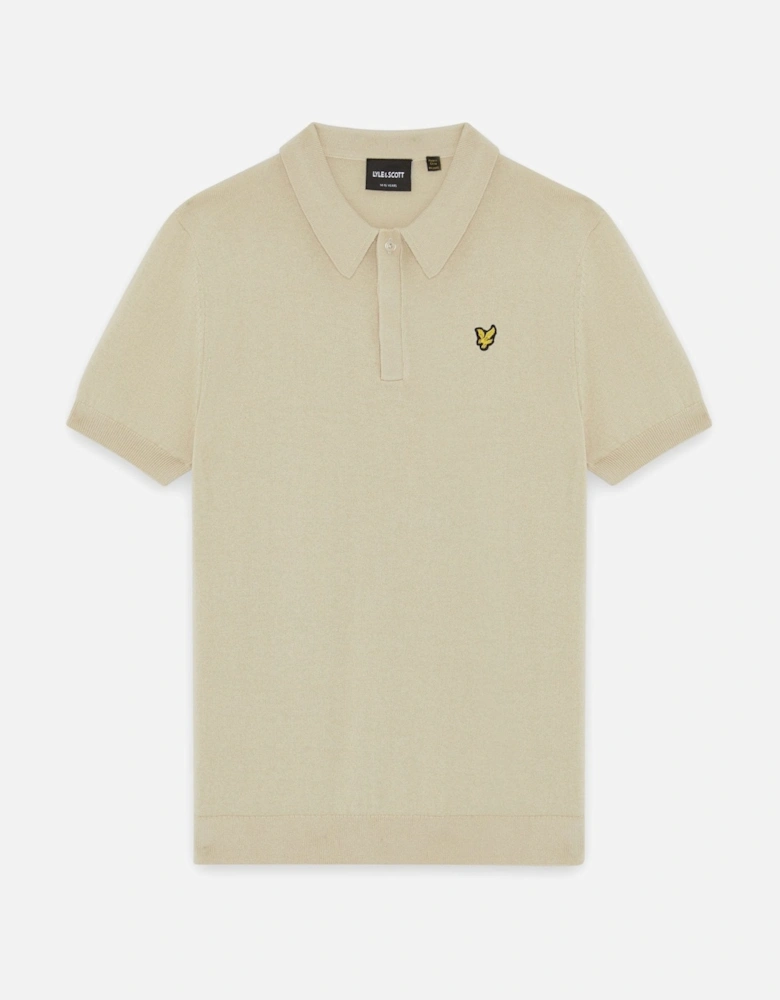 Knitted Polo Shirt