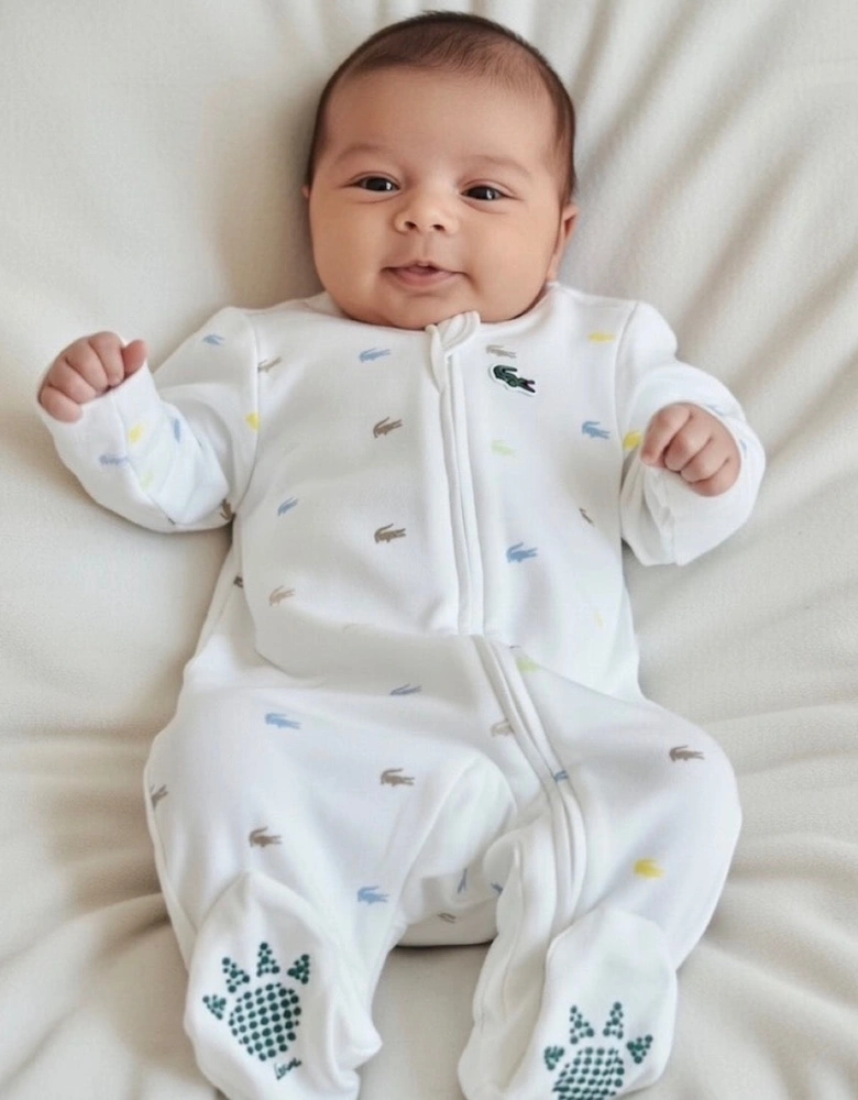 WHITE BABY GROW 547357