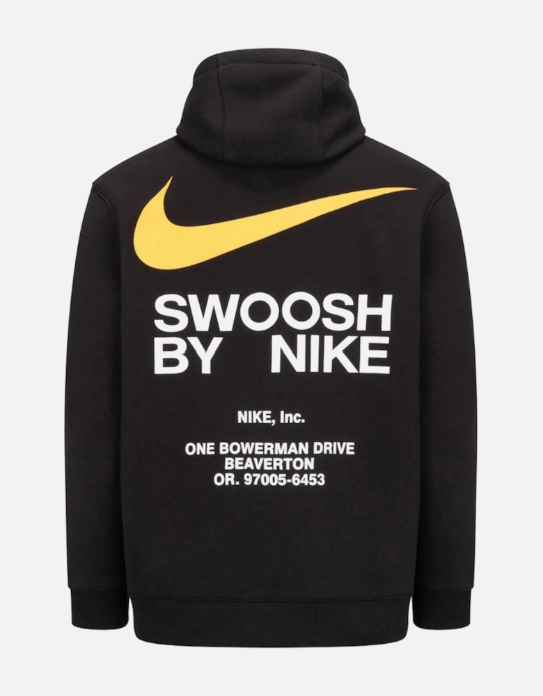 Corporate Hooded Men's Tracksuit Black/Yellow