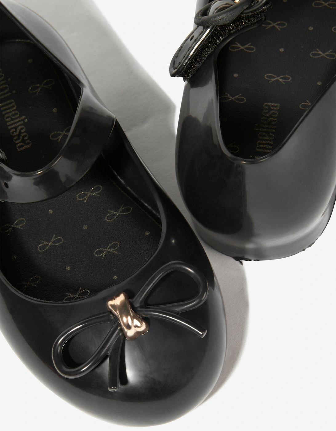 Girls Sweet Love Ballerinas in Black