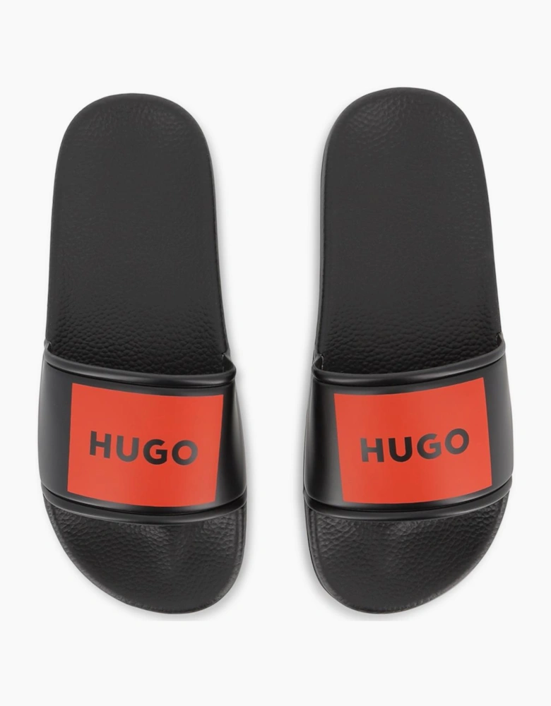 HUGO BLACK  BOY/TEEN SLIDERS G01179