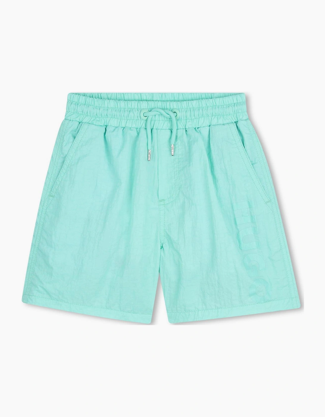 HUGO GREEN SWIM SHORTS G01185, 2 of 1