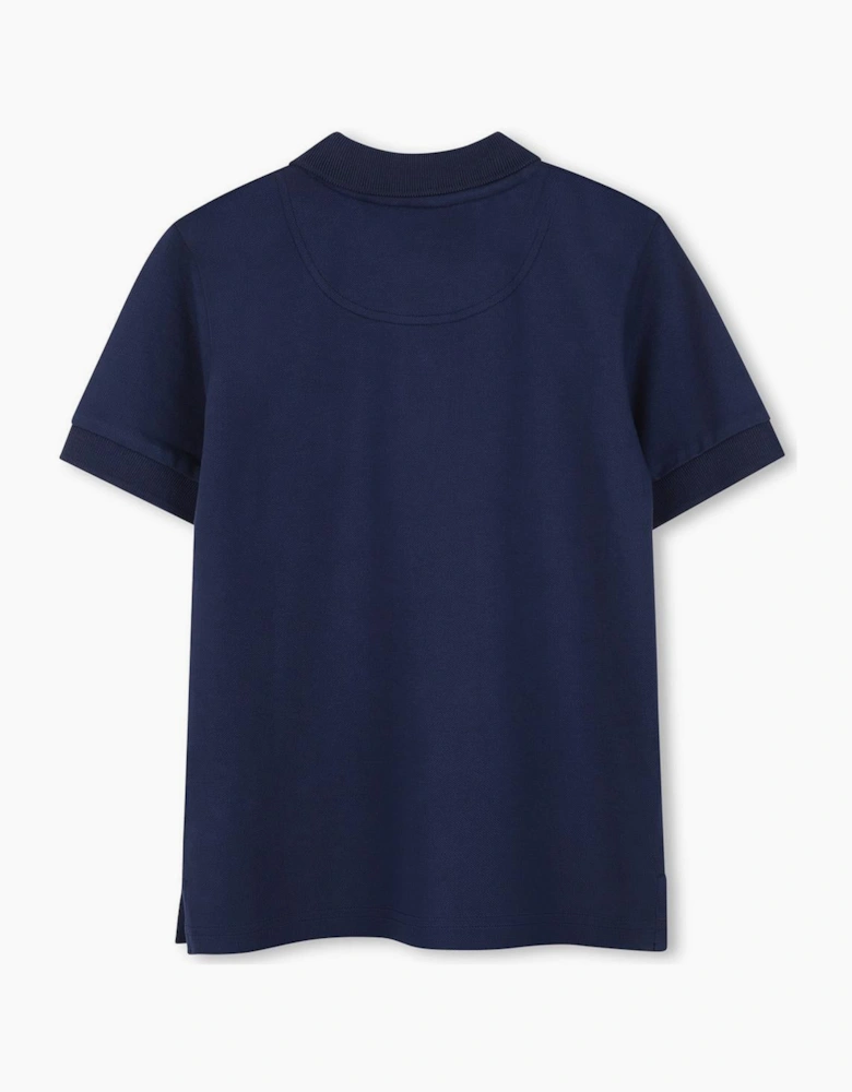 HUGO BOYS NAVY POLO SHIRT G01186