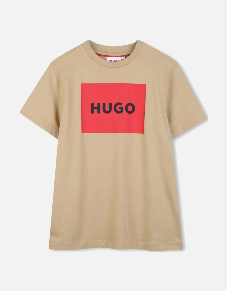 HUGO BEIGE T SHIRT G00572