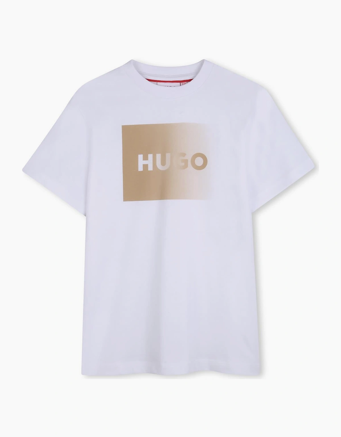 HUGO WHITE LOGO T SHIRT G01019, 4 of 3