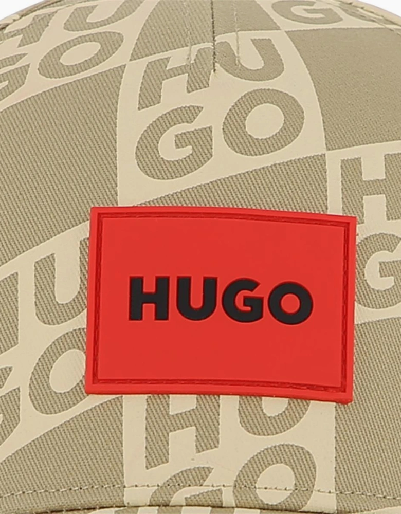 HUGO BOY/TEEN BEIGE BASEBALL CAP G01168