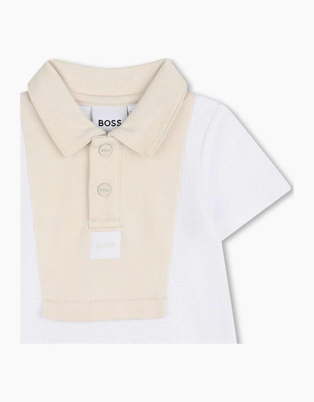 BOSS BABY WHITE ROMPER J53031