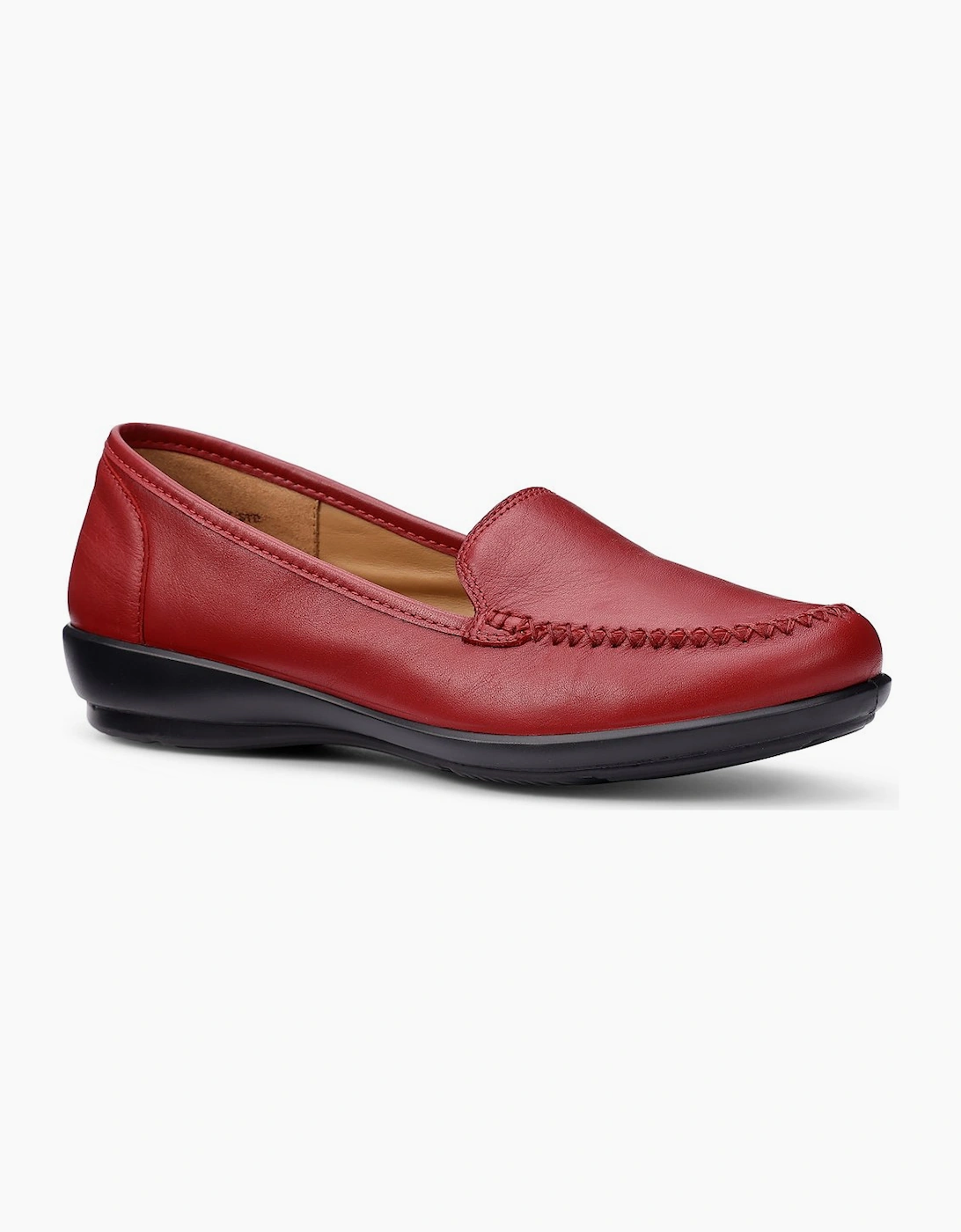 Hotter Women's Red Jazz Wide Shoes - Size: 5.5