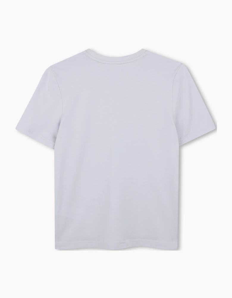 BOSS PALE BLUE REPEAT LOGO T SHIRT J52982