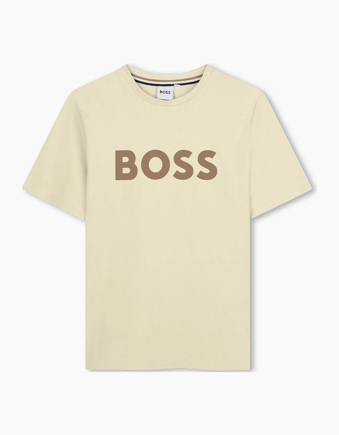 BOSS BOYS SAND T SHIRT J52711 - Tan - Size: 16Y
