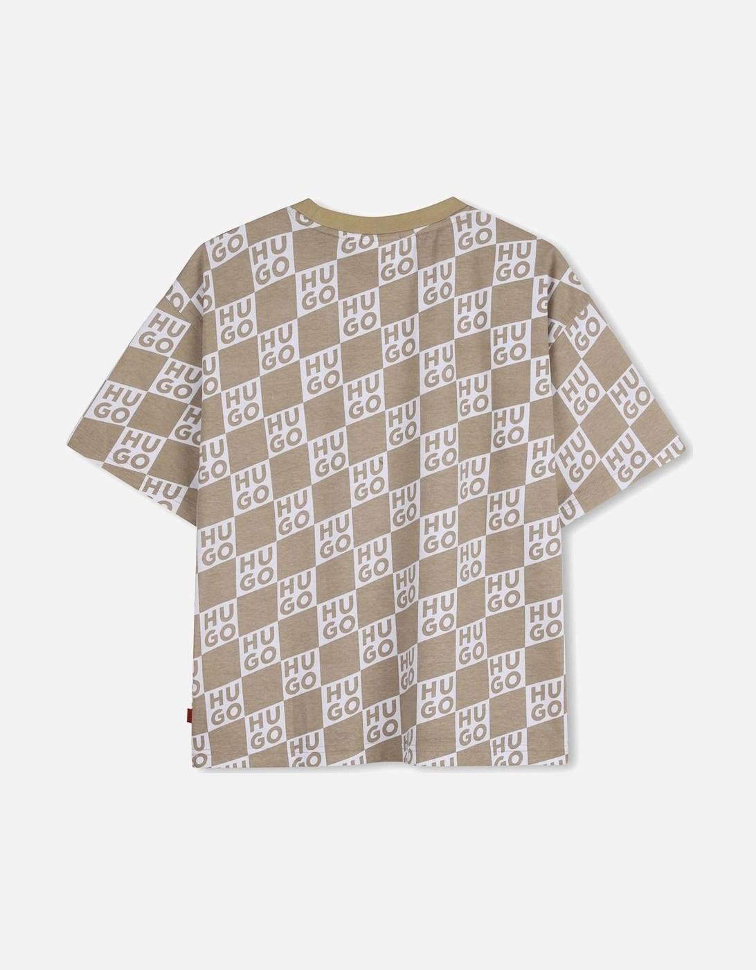 HUGO OVERSIZED BEIGE T SHIRT G01022