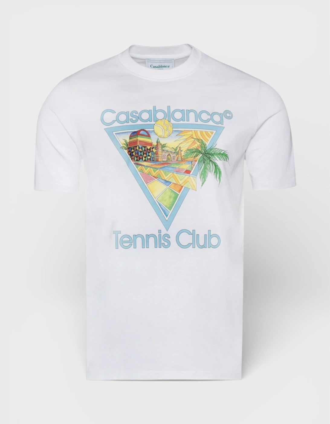 Printed T-Shirt Afro Cubism Tennis Club White, 6 of 5