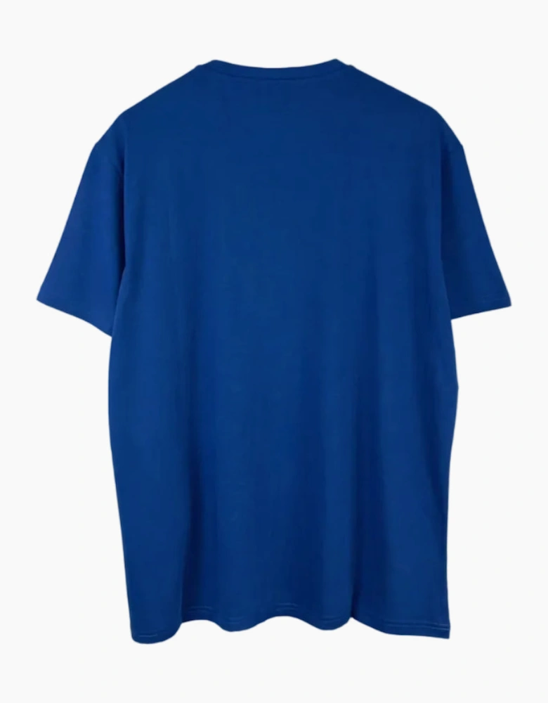 Men's Blue Jeans Graffiti T-Shirt