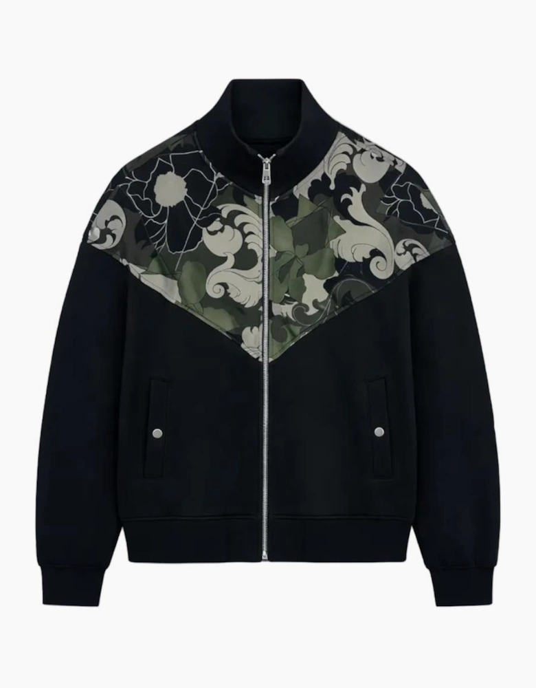 Men's Black Collection Full Zip Sweater