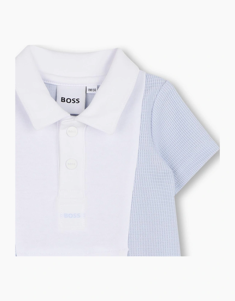 BOSS BABY PALE BLUE ROMPER J53031