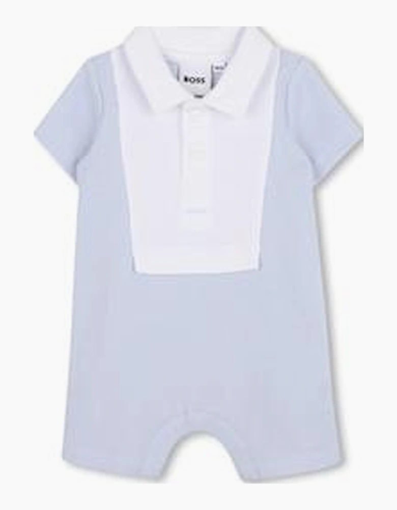 BOSS BABY PALE BLUE ROMPER J53031