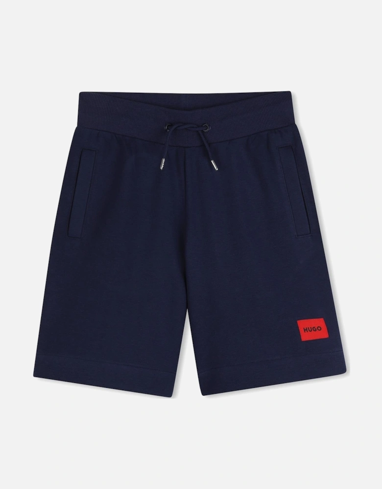 HUGO BOYS NAVY BERMUDAS G01183