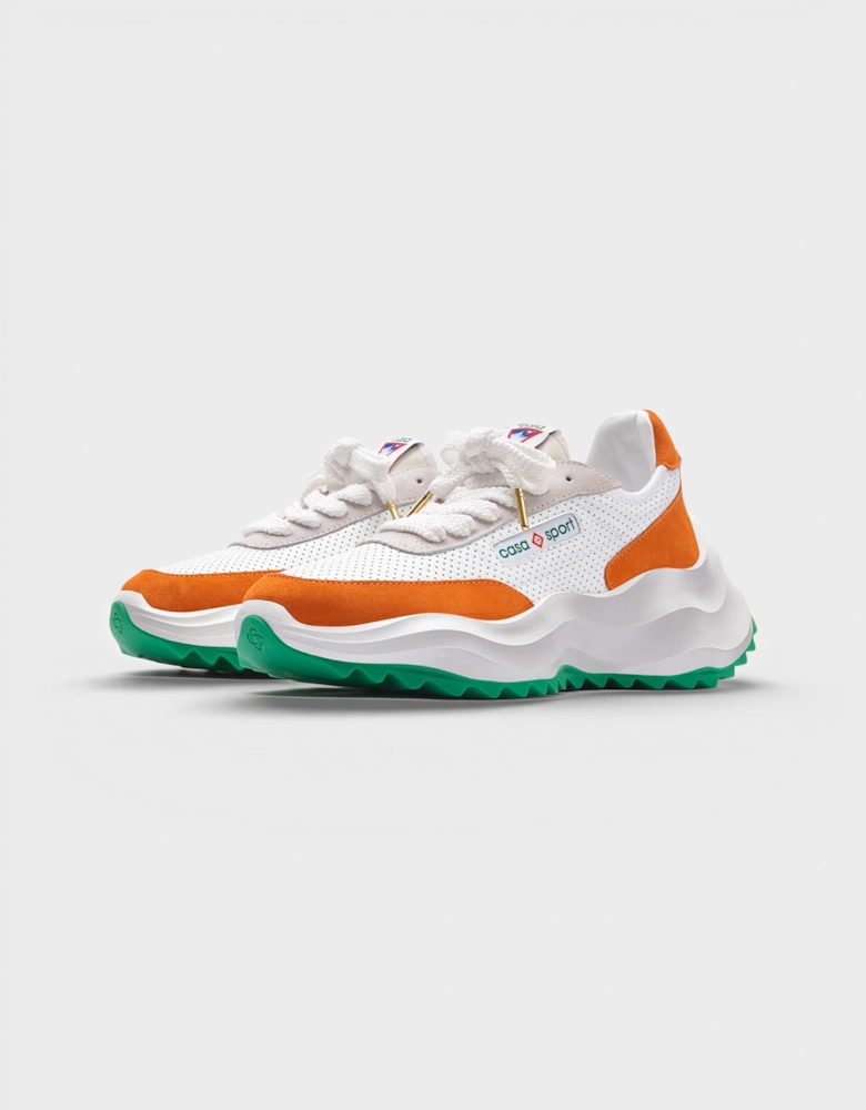 Atlantis Sneaker White Orange