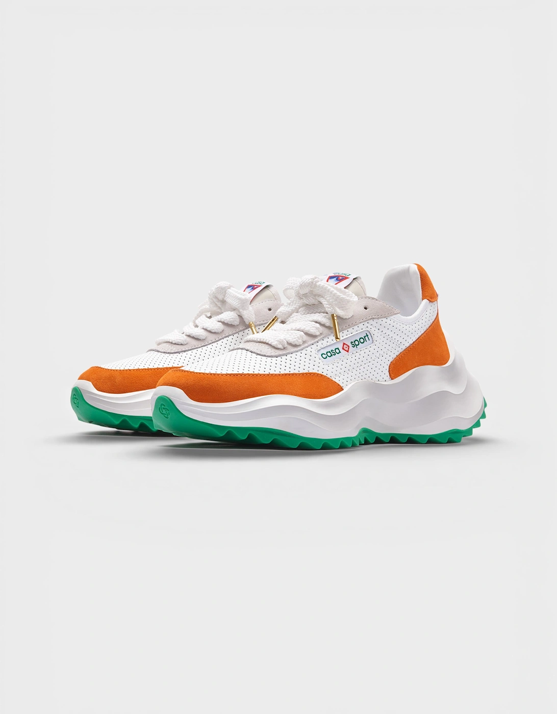 Atlantis Sneaker White Orange