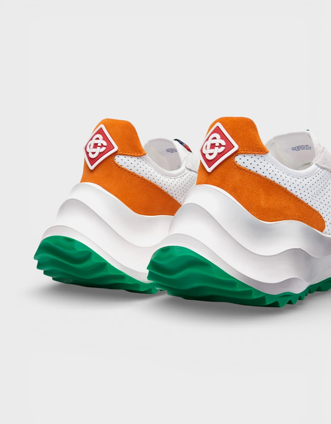 Atlantis Sneaker White Orange