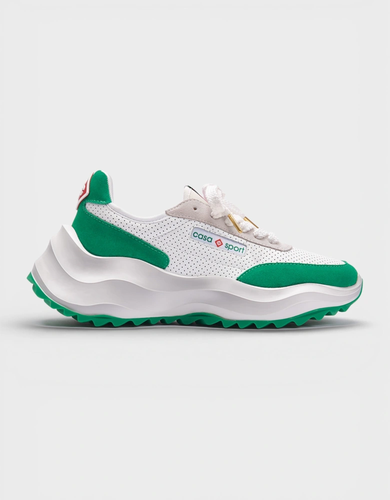 Atlantis Sneaker White Green