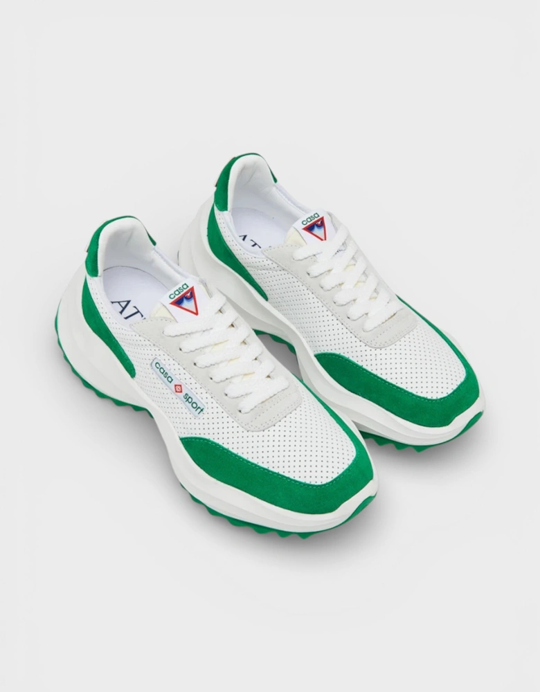Atlantis Sneaker White Green