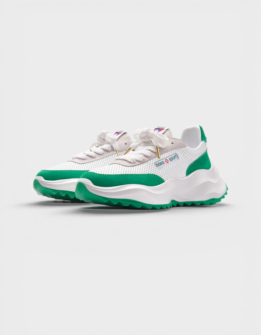 Atlantis Sneaker White Green